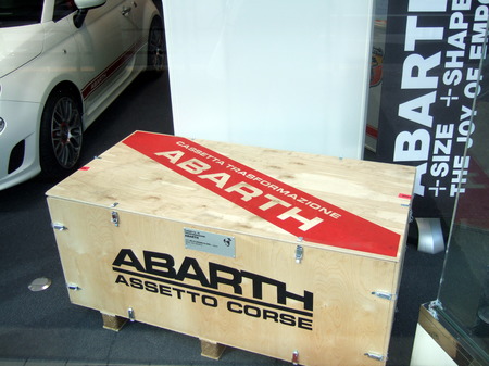 アバルト エッセエッセキット 木箱